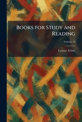 Books for Study and Reading - Lyman Arbott - cover