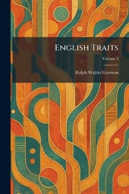 English Traits - Ralph Waldo Emerson - cover