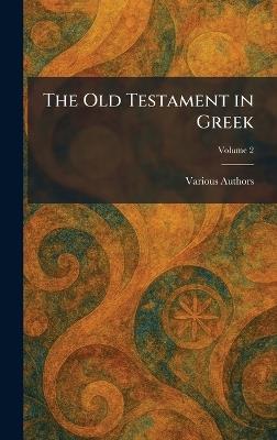 The Old Testament in Greek - cover