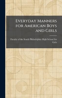 Everyday Manners for American Boys and Girls - cover