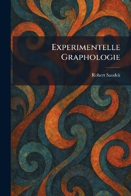 Experimentelle Graphologie - Robert Saudek - cover