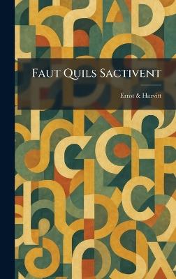 Faut Quils Sactivent - cover