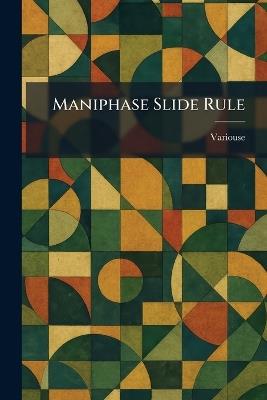 Maniphase Slide Rule - cover