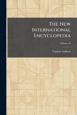 The New International Encyclopedia - cover