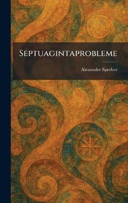 Septuagintaprobleme - Alexander Sperber - cover
