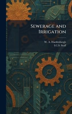 Sewerage and Irrigation - W A Hardenbergh - cover