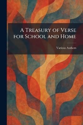 A Treasury of Verse for School and Home - cover