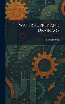 Water Supply and Drainage - cover