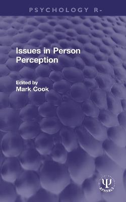 Issues in Person Perception - cover