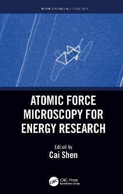 Atomic Force Microscopy for Energy Research - cover