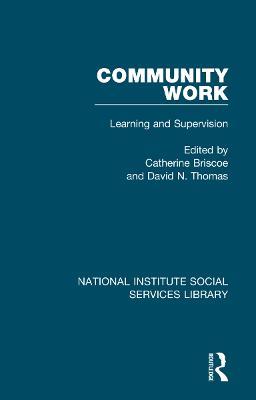 Community Work: Learning and Supervision - cover