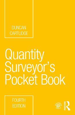 Quantity Surveyor's Pocket Book - Duncan Cartlidge - cover