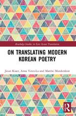 On Translating Modern Korean Poetry