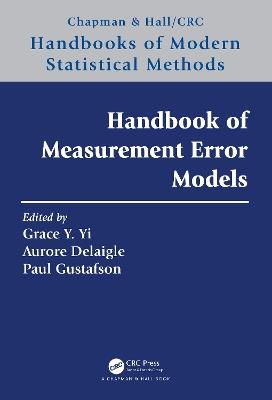 Handbook of Measurement Error Models - cover