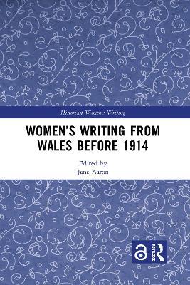 Women’s Writing from Wales before 1914 - cover