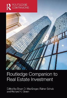 Routledge Companion to Real Estate Investment - cover