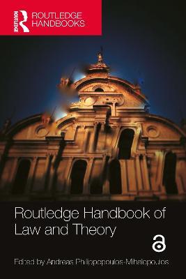 Routledge Handbook of Law and Theory - cover