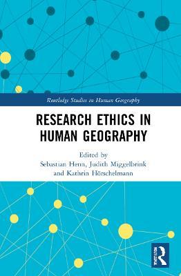Research Ethics in Human Geography - cover