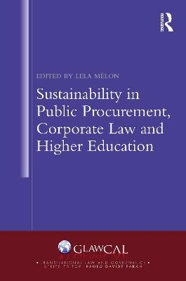 Sustainability in Public Procurement, Corporate Law and Higher Education - cover