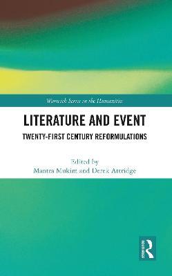 Literature and Event: Twenty-First Century Reformulations - cover
