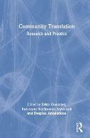 Community Translation: Research and Practice - cover
