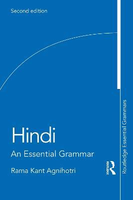 Hindi: An Essential Grammar - Rama Kant Agnihotri - cover