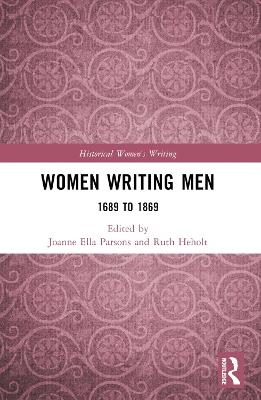Women Writing Men: 1689 to 1869 - cover