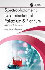 Spectrophotometric Determination of Palladium & Platinum: Methods & Reagents