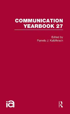 Communication Yearbook 27 - cover