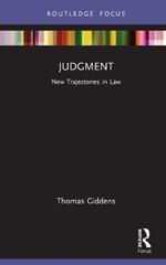 Judgment: New Trajectories in Law