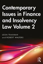 Contemporary Issues in Finance and Insolvency Law Volume 2