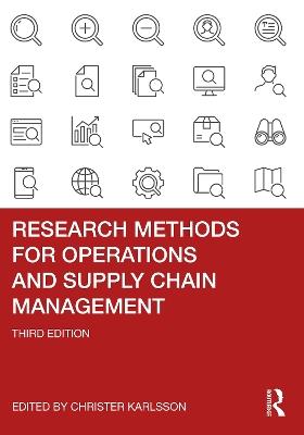 Research Methods for Operations and Supply Chain Management - cover