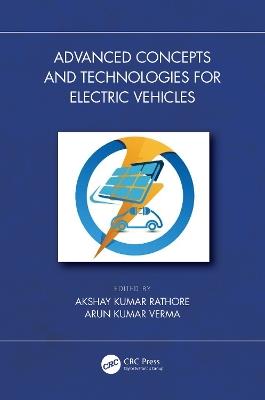 Advanced Concepts and Technologies for Electric Vehicles - cover
