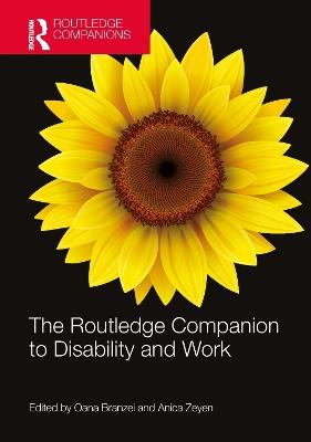 The Routledge Companion to Disability and Work - cover