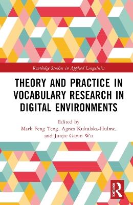 Theory and Practice in Vocabulary Research in Digital Environments - cover