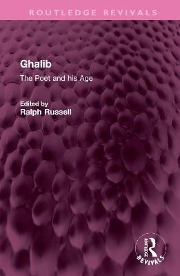 Ghalib: The Poet and his Age - cover