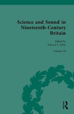 Science and Sound in Nineteenth-Century Britain: Sound in Context - cover