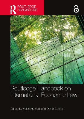 Routledge Handbook on International Economic Law - cover
