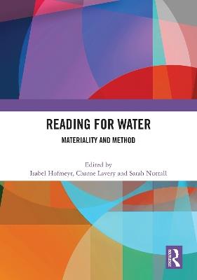 Reading for Water: Materiality and Method - cover
