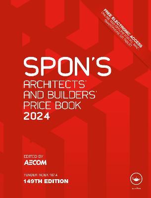 Spon's Architects' and Builders' Price Book 2024 - cover