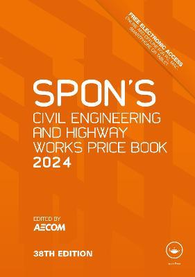 Spon's Civil Engineering and Highway Works Price Book 2024 - cover