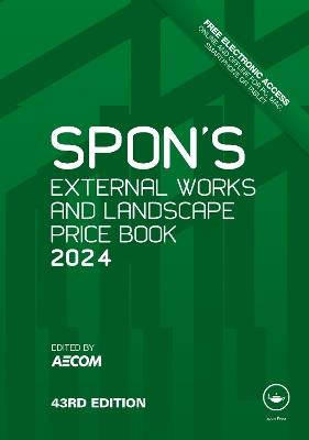Spon's External Works and Landscape Price Book 2024 - cover