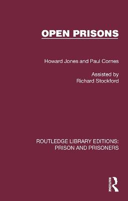 Open Prisons - Howard Jones,Paul Cornes - cover