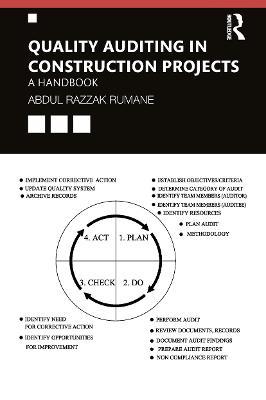 Quality Auditing in Construction Projects: A Handbook - Abdul Razzak Rumane - cover