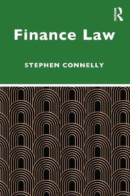 Finance Law - Stephen Connelly - cover