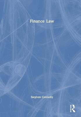 Finance Law - Stephen Connelly - cover