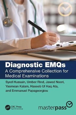 Diagnostic EMQs: A Comprehensive Collection for Medical Examinations - Syed Hussain,Umber Rind,Jawed Noori - cover