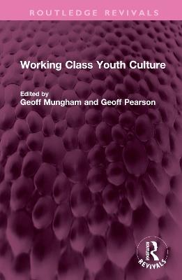 Working Class Youth Culture - cover