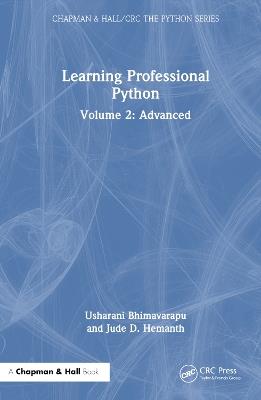 Learning Professional Python: Volume 2: Advanced - Usharani Bhimavarapu,Jude D. Hemanth - cover