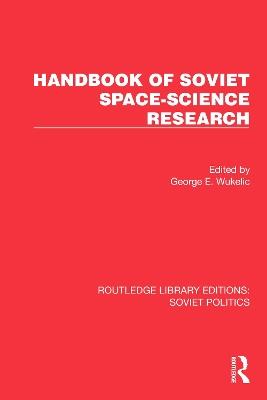 Handbook of Soviet Space-Science Research - cover